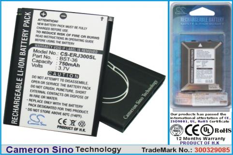 Batteria per telefono sony ericsson k320i