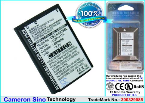 Batteria telefono lg cg180cg810kg288lx160