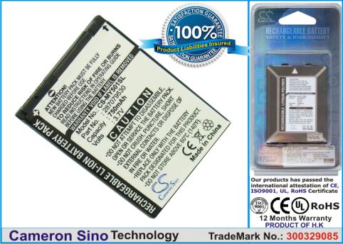Batteria  sagem my150x , my220x , my220v , my226x , my411v , my411x , my411xi , 