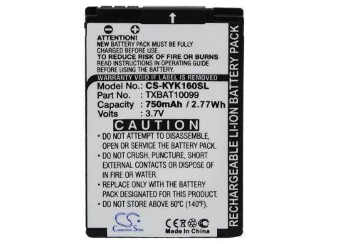 Batteria telefono qualcomm kyocera kx12