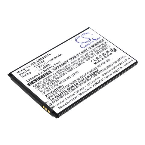 Batteria per telefono archos batteria oxygen 63