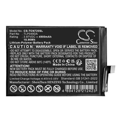 Batteria per telefono tcl nxtpaper 5g