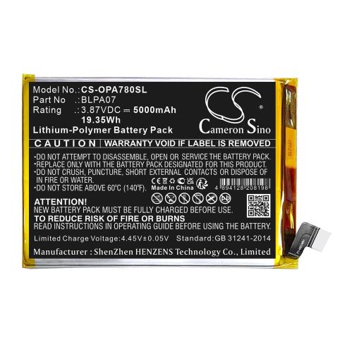 Batteria telefono oppo a78 4g