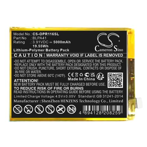 Batteria telefono oppo reno 11f 5g