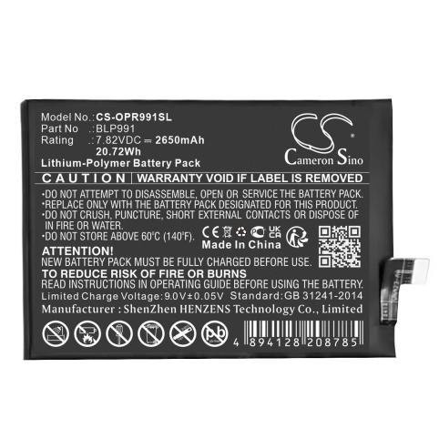 Batteria telefono oppo realme gt neo 5se