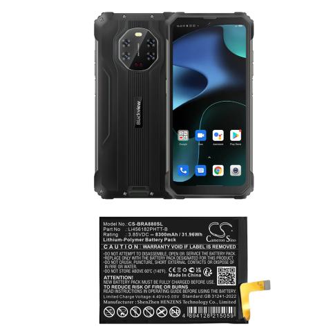Batteria per telefono blackview li456182phtt b bl8800 batteria