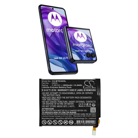 Batteria telefono motorola razr 50 ultra 5g 5th