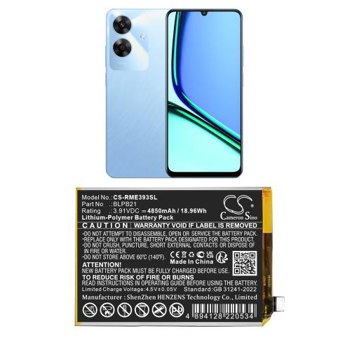 Batteria  realme blpb21 note 60