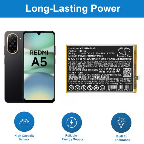 Batteria  redmi bp5e a5 4g