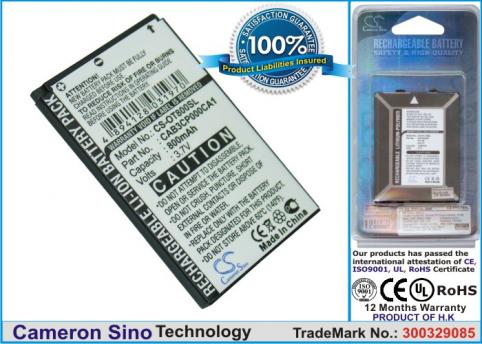 Batteria telefono alcatel one touch 808a