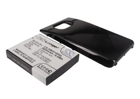 Batteria  samsung haute capacitée galaxy s ii galaxy s2 gt-i9100 galaxy z gt-i9