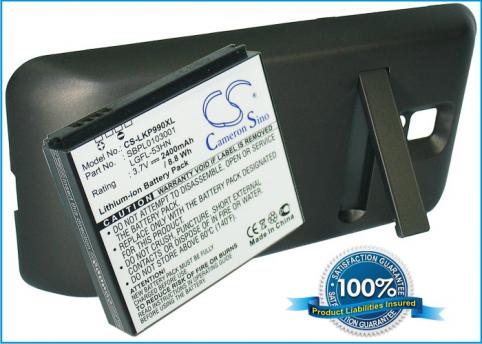 Batteria  lg haute capacitée p990 optimus 2x optimus speed star p999 g2x p920 o
