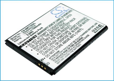 Batteria  samsung haute capacitée sgh-t759 exhibit 4g gravity smart sgh-t589 gr