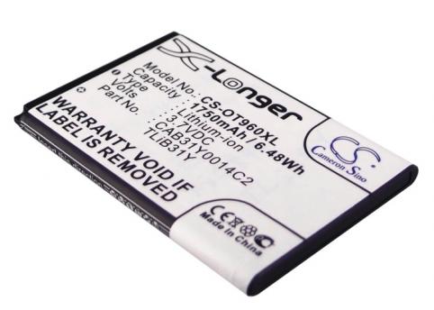 Batteria per telefono alcatel batteria one touch 960c