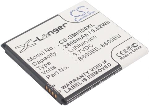 Batteria  samsung haute capacitée galaxy s4, galaxy s4 lte, gt-i9500, gt-i9502,