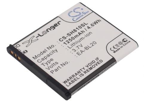 Batteria telefono sharp sh80iuc