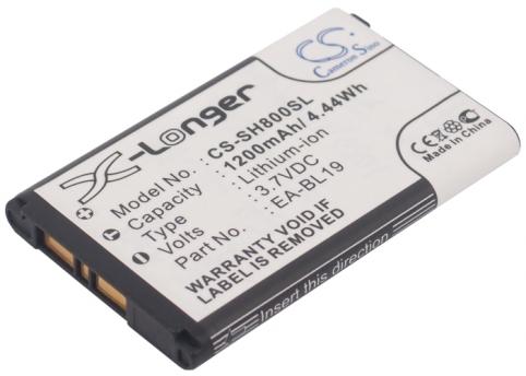 Batteria telefono sharp n49a