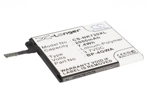 Batteria telefono microsoft lumia 720t