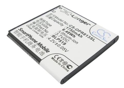 Batteria telefono oppo r813t