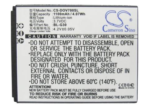 Batteria telefono doov d7