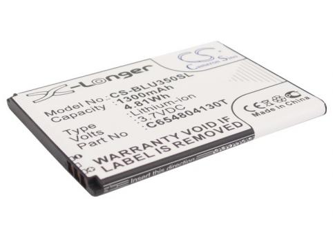 Batteria telefono blu blu dash 3.5