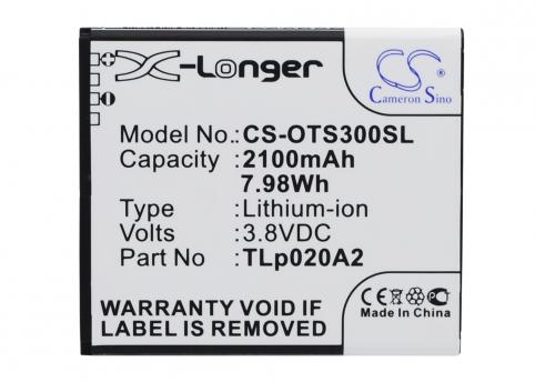 Batteria per telefono alcatel 5065w 2dalus2