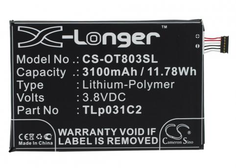 Batteria telefono alcatel ot 8030y