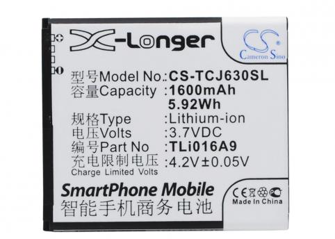 Batteria telefono tcl j600t
