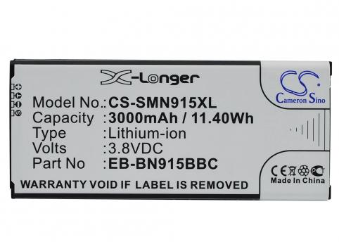 Batteria  samsung haute capacitée eb-bn915bbc galaxy note edge