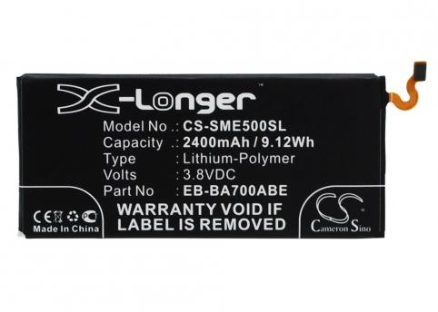 Batteria telefono samsung sm e500s