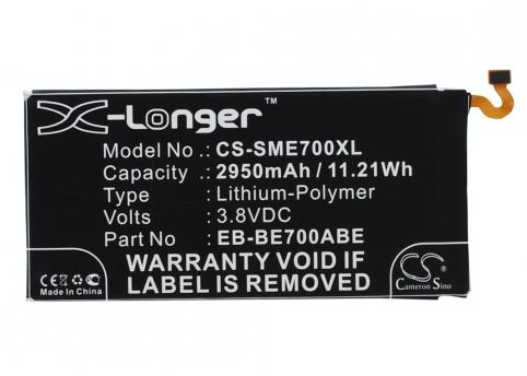 Batteria telefono samsung sm e700m ds