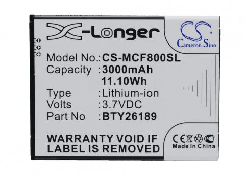 Batteria telefono mobistel cynus f8
