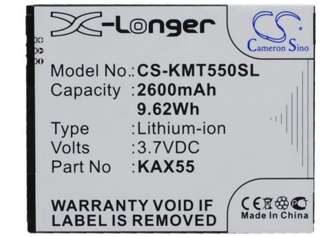 Batteria telefono kazam trooper x5.5