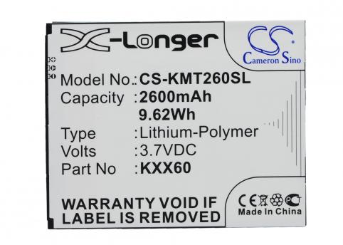 Batteria telefono kazam trooper 2 6.0