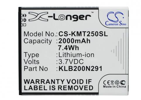 Batteria telefono kazam trooper 2 5.0