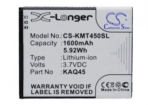 Batteria telefono kazam thunder q4.5