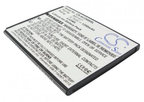 Batteria telefono acer z140