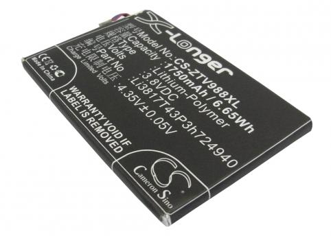Batteria  zte li3817t43p3h724940