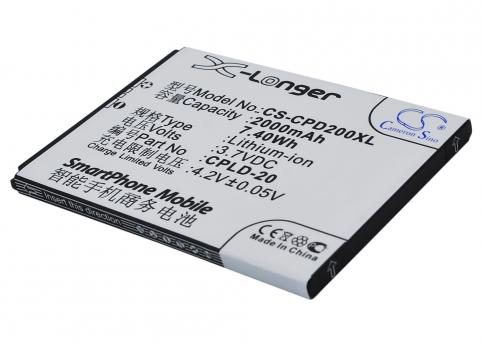 Batteria per telefono coolpad refc cpld 20