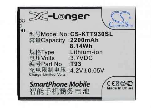 Batteria telefono k touch t93