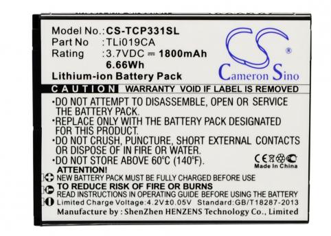 Batteria telefono tcl tcl p331m