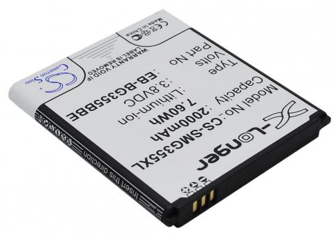 Batteria per telefono samsung batteria refc eb bg355bbe