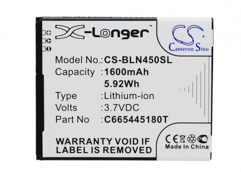 Batteria telefono blu s330l