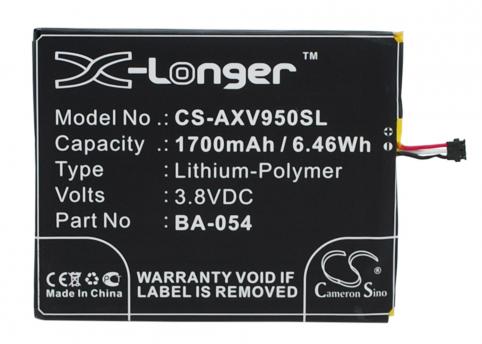 Batteria  aux ba-054 i7 air