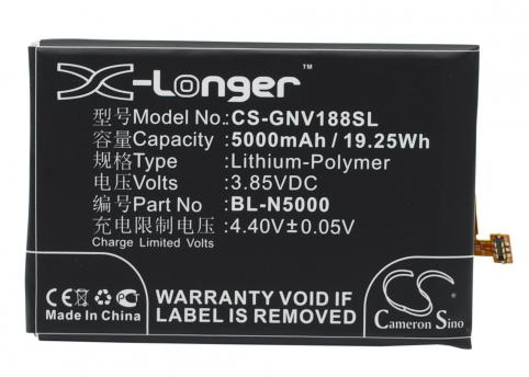 Batteria telefono blu d810u
