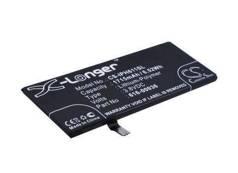 Batteria per telefono apple 616 00036 iphone 6s batteria