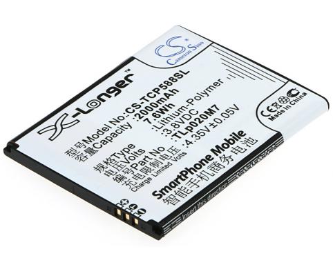 Batteria telefono tcl p588