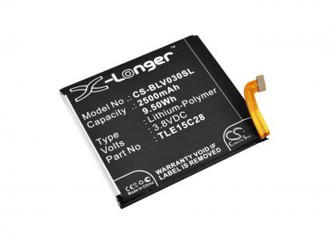 Batteria telefono blu v030u