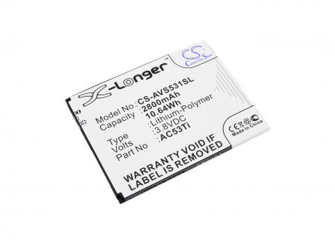 Batteria per telefono archos batteria refc ac53ti