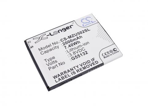 Batteria telefono navon mizu m502